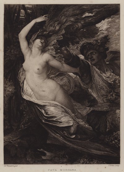 Fata Morgana door George Frederick Watts